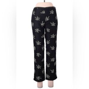 EUC Ann Taylor embroidered pants 6p